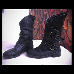 Coolway Alida Leather Wrap boots